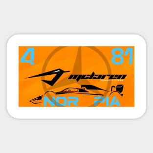 4 & 81 Team Fan Sticker